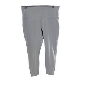 Lululemon Align High Rise Crop Leggings Light Blue/Purple Size 12 Athleisure